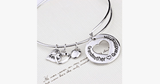 Grandmother Love Granddaughter Charm Bangle - FREE SHIP DEALS