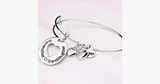 Grandmother Love Granddaughter Charm Bangle - FREE SHIP DEALS