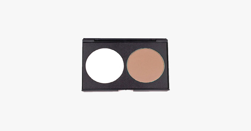 2 Color Palette in White and Beige - FREE SHIP DEALS