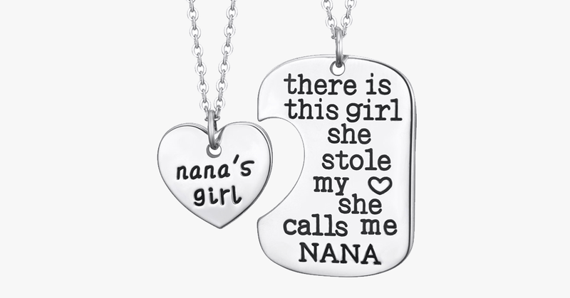 Nana's Girl Pendant Set - FREE SHIP DEALS