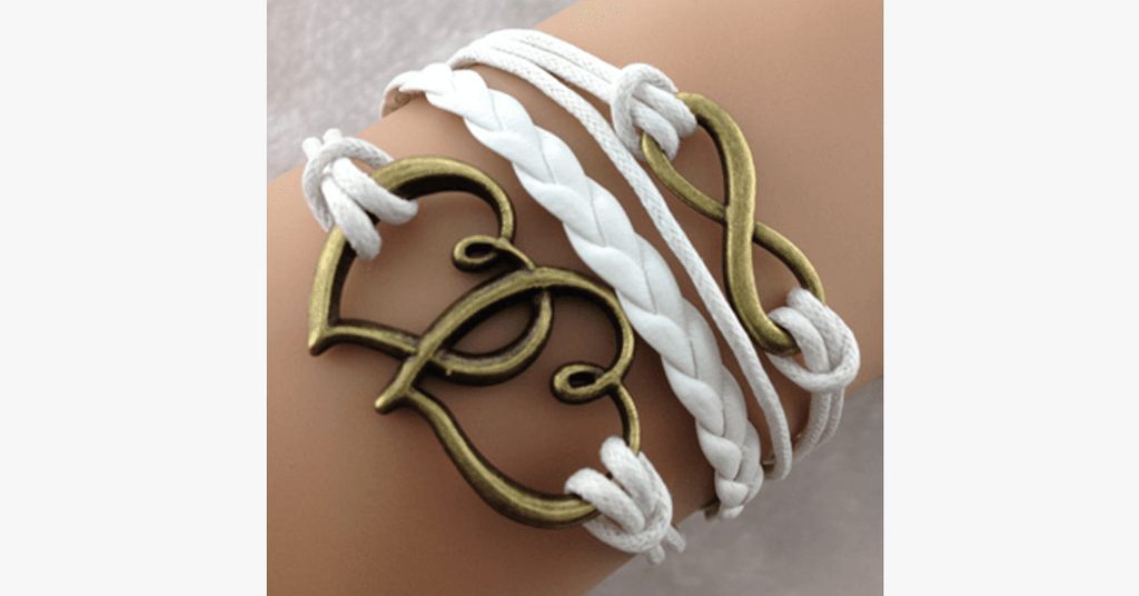 Double White Heart - FREE SHIP DEALS