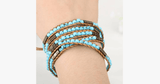 Egyptian Turquoise Wrap Bracelet - FREE SHIP DEALS