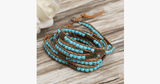 Egyptian Turquoise Wrap Bracelet - FREE SHIP DEALS