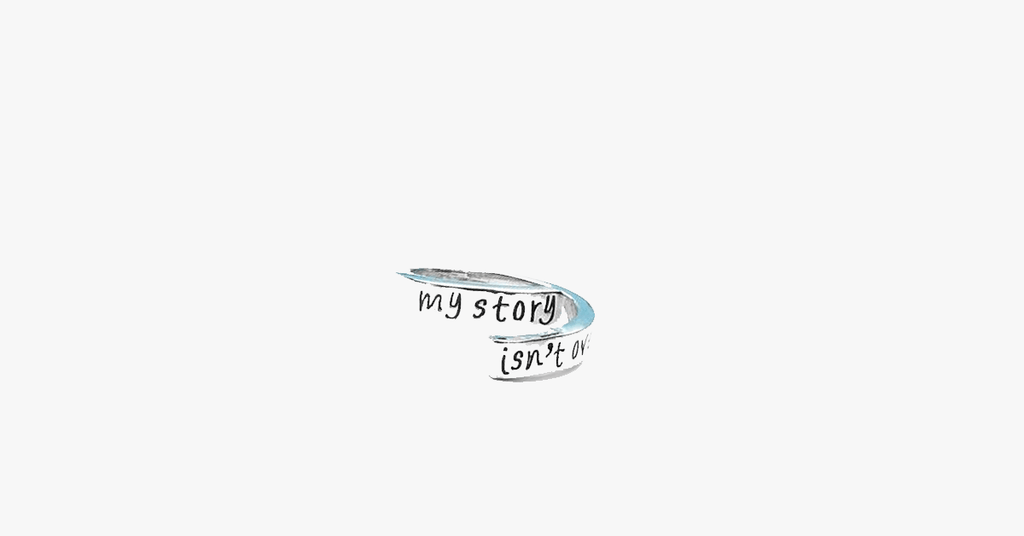 My Story Isn't Over Yet Hand Stamped Ring - FREE SHIP DEALS