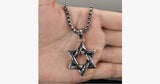 Men's Jewish Star Pendant
