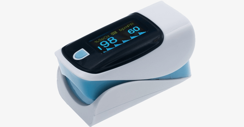 Advanced Finger Tip Pulse Oximeter with Neck and Wrist Cord - FREE SHIP DEALS
