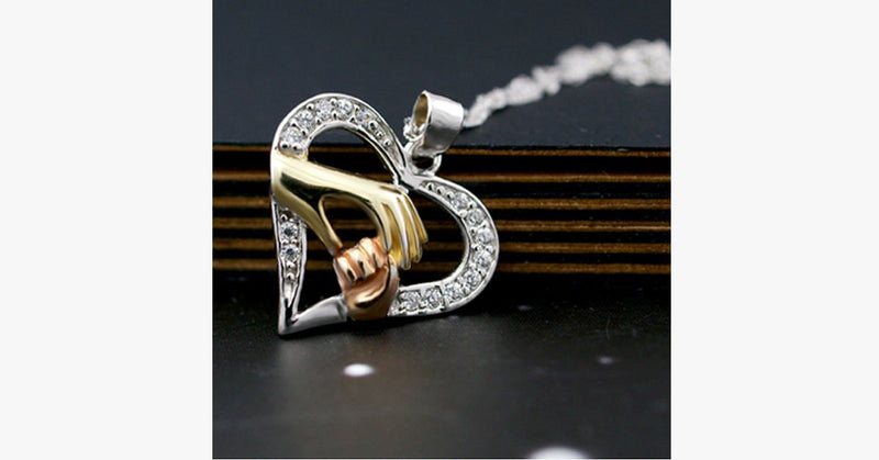 Mother's Hand Pendant - FREE SHIP DEALS