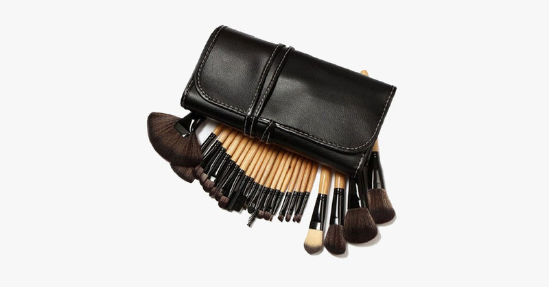 32 Piece Brush Set with Case - FREE SHIP DEALS