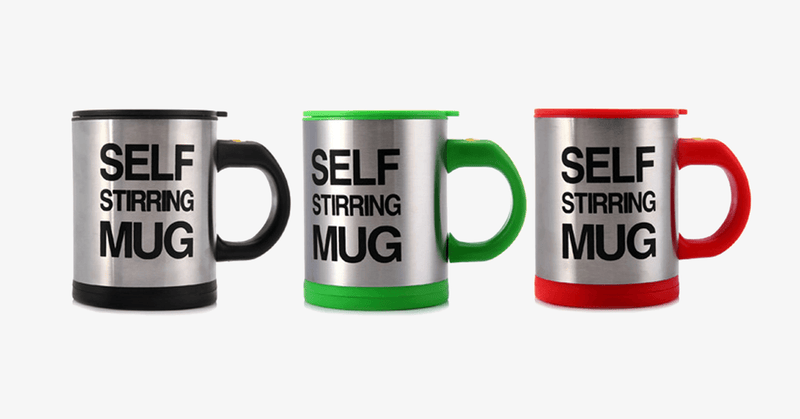 Self Stirring Coffee Mug