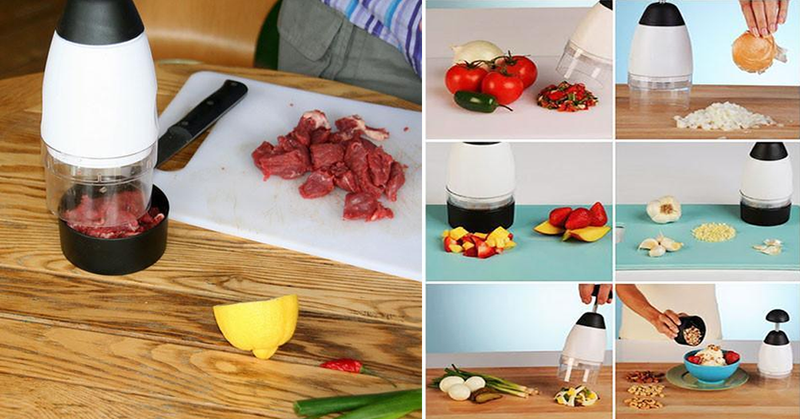 Vegetable and Fruit Slap Chopper - FREE SHIP DEALS