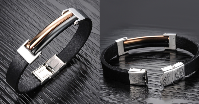 Evening Lights Men's Stainless Steel Bracelet - FREE SHIP DEALS