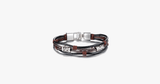 Handmade Genuine Leather Men's Bracelet - FREE SHIP DEALS