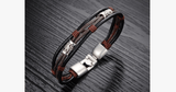 Handmade Genuine Leather Men's Bracelet - FREE SHIP DEALS