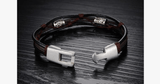 Handmade Genuine Leather Men's Bracelet - FREE SHIP DEALS