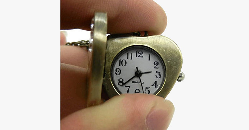 Heart Pocket Watch - FREE SHIP DEALS