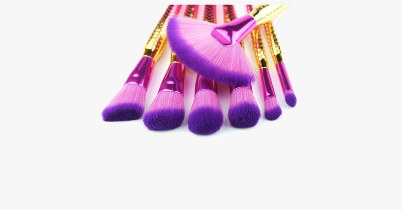 Big Fan Mermaid Tail Brush Set - FREE SHIP DEALS