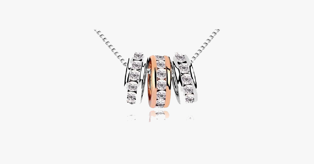 Trois Hoop Pendant