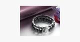 Black Strip Stainless Steel Bracelet - FREE SHIP DEALS