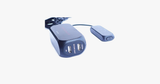 RHUNDO 3 port Three Way Car Splitter