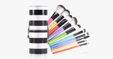 MultiColor Stripped Brush Set - FREE SHIP DEALS