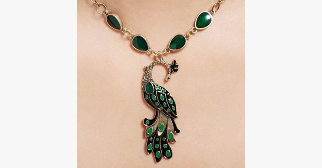 Peacock Necklace