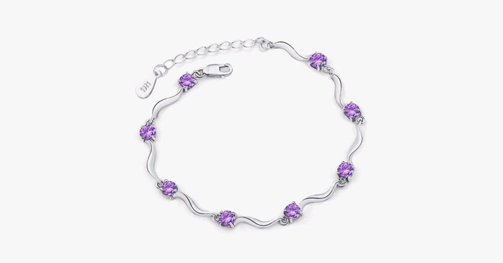 Crystal Charm Chain Bracelet - FREE SHIP DEALS