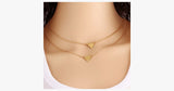 Double Layer Long Triangle Pendant - FREE SHIP DEALS