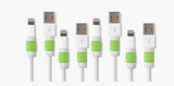 Lightning Cable Protectors - 6 Pack