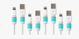 Lightning Cable Protectors - 6 Pack