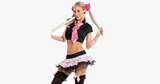 Pink School Dress Halloween Costume