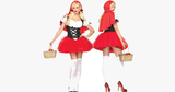 Racy Red Riding Hood Halloween Costume - FREE SHIP DEALS