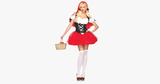 Racy Red Riding Hood Halloween Costume - FREE SHIP DEALS