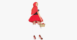 Racy Red Riding Hood Halloween Costume - FREE SHIP DEALS