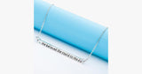 She Believed She Could So She Did Bar Necklace