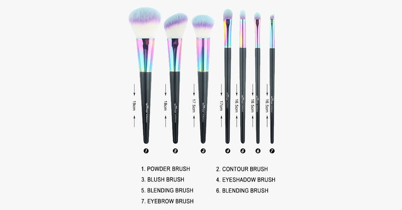 Black Mermaid Rainbow Feather Set - FREE SHIP DEALS