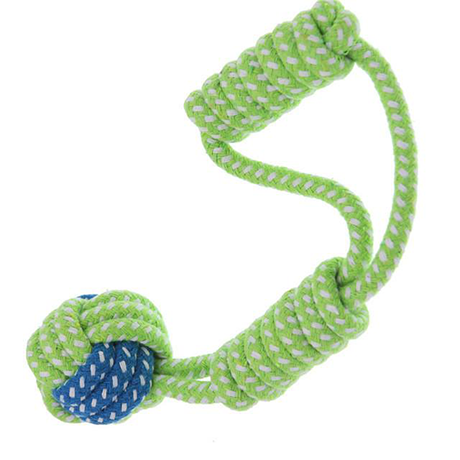 Interactive Pet Chewing Rope Ball