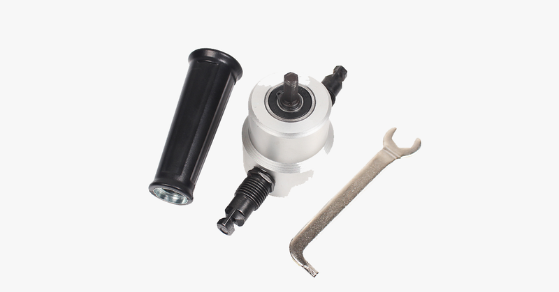 Multipurpose Double Head Sheet Nibbler Metal Cutter Drill - FREE SHIP DEALS