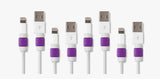 Lightning Cable Protectors - 6 Pack