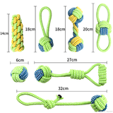 Interactive Pet Chewing Rope Ball