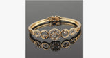 Gold Plated Crystal Bangle - FREE SHIP DEALS