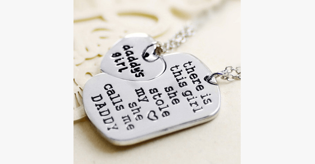 Daddy's Girl Necklace Set - FREE SHIP DEALS