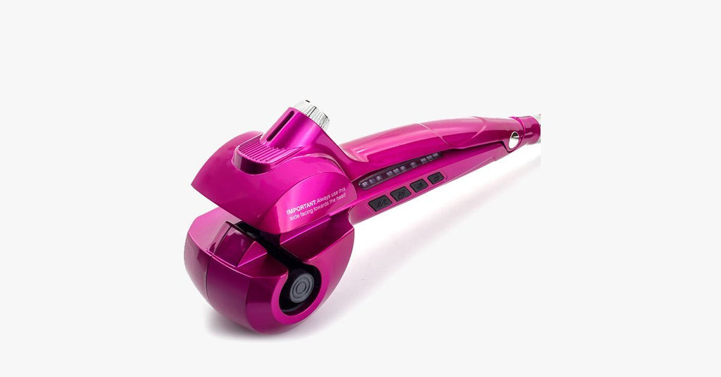 Ceramic Automatic Hair Curler with Steam - FREE SHIP DEALS
