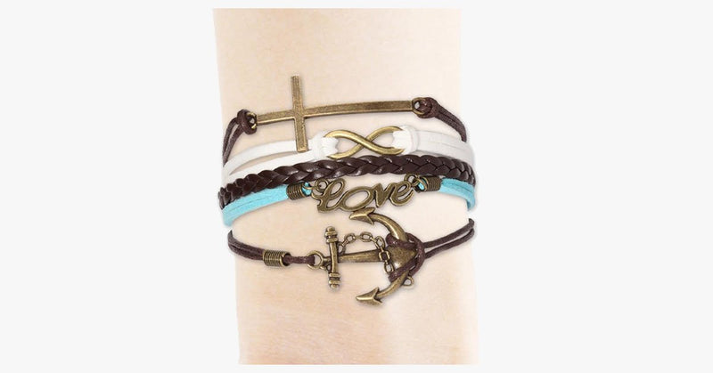 Cross Infinity Love Anchor - FREE SHIP DEALS