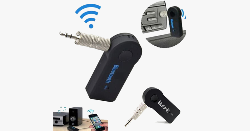 Handfree Car Bluetooth Music Receiver - FREE SHIP DEALS