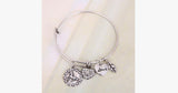 Horse Love Charm Bangle