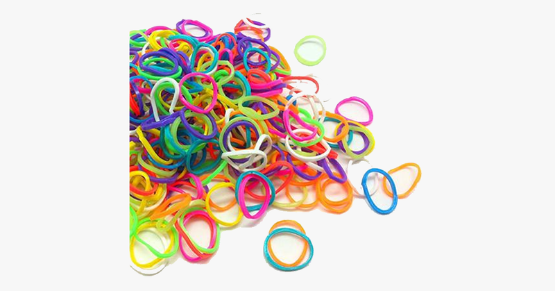 5 Pack Rainbow Loom Bands - FREE SHIP DEALS