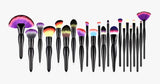 Midnight Rainbow Brush Set