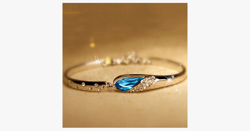 Blue Crystal Bracelet - FREE SHIP DEALS