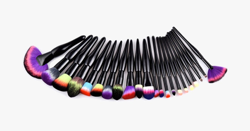 Midnight Rainbow Brush Set