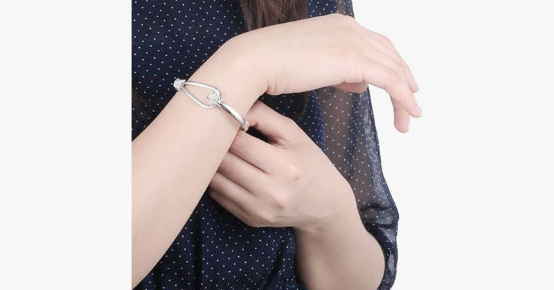 Crystal Rose Bangle - FREE SHIP DEALS